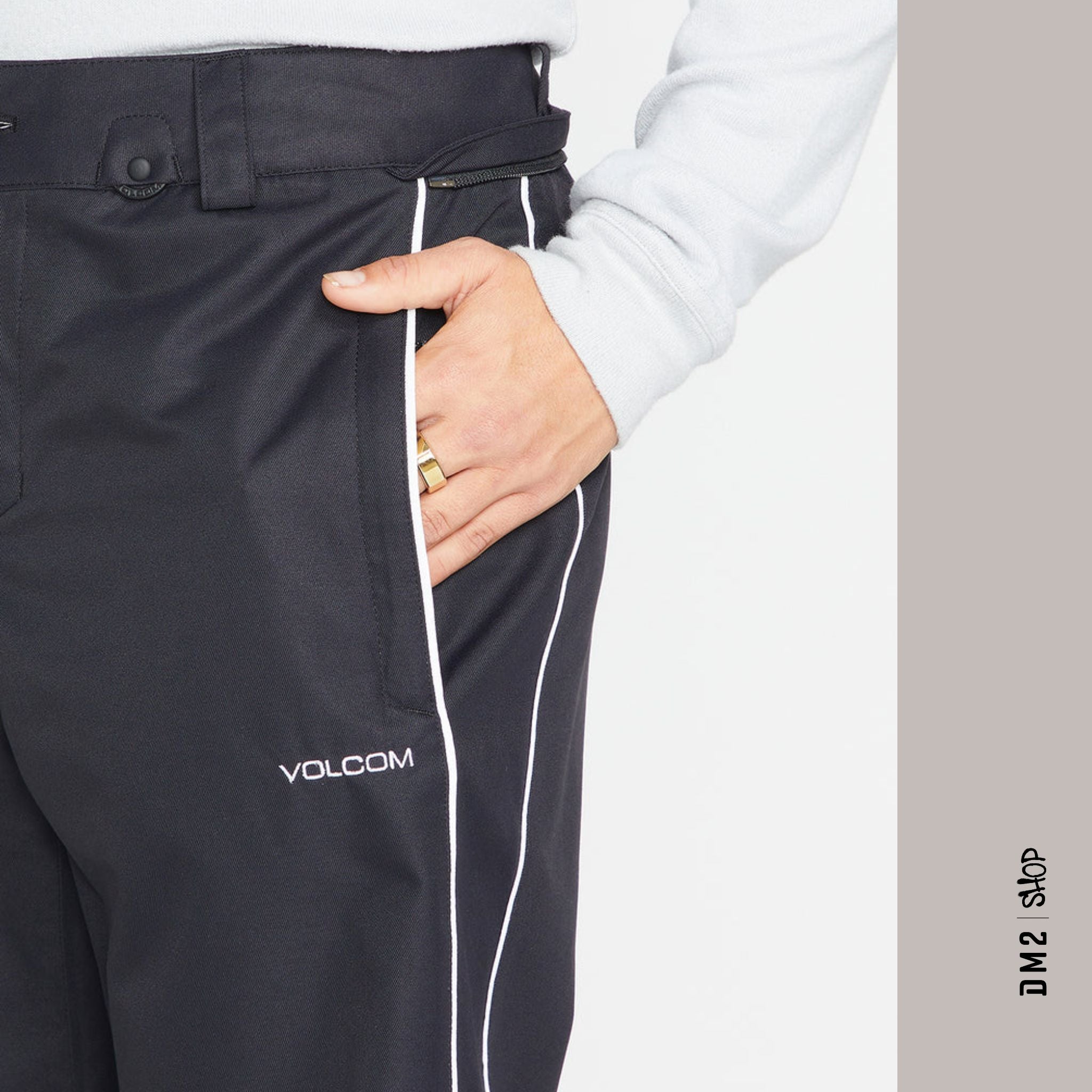 PANTALON SNOW SHELL FEMME HOTLAPPER NOIR, VOLCOM - Maheu Go Sport