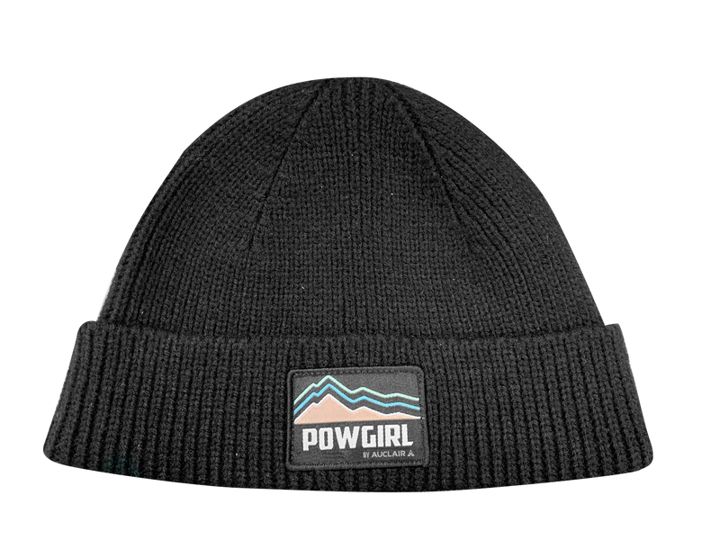 TUQUE FEMME POWGIRL NOIR HR001 AUCLAIR MAHEU GO SPORT