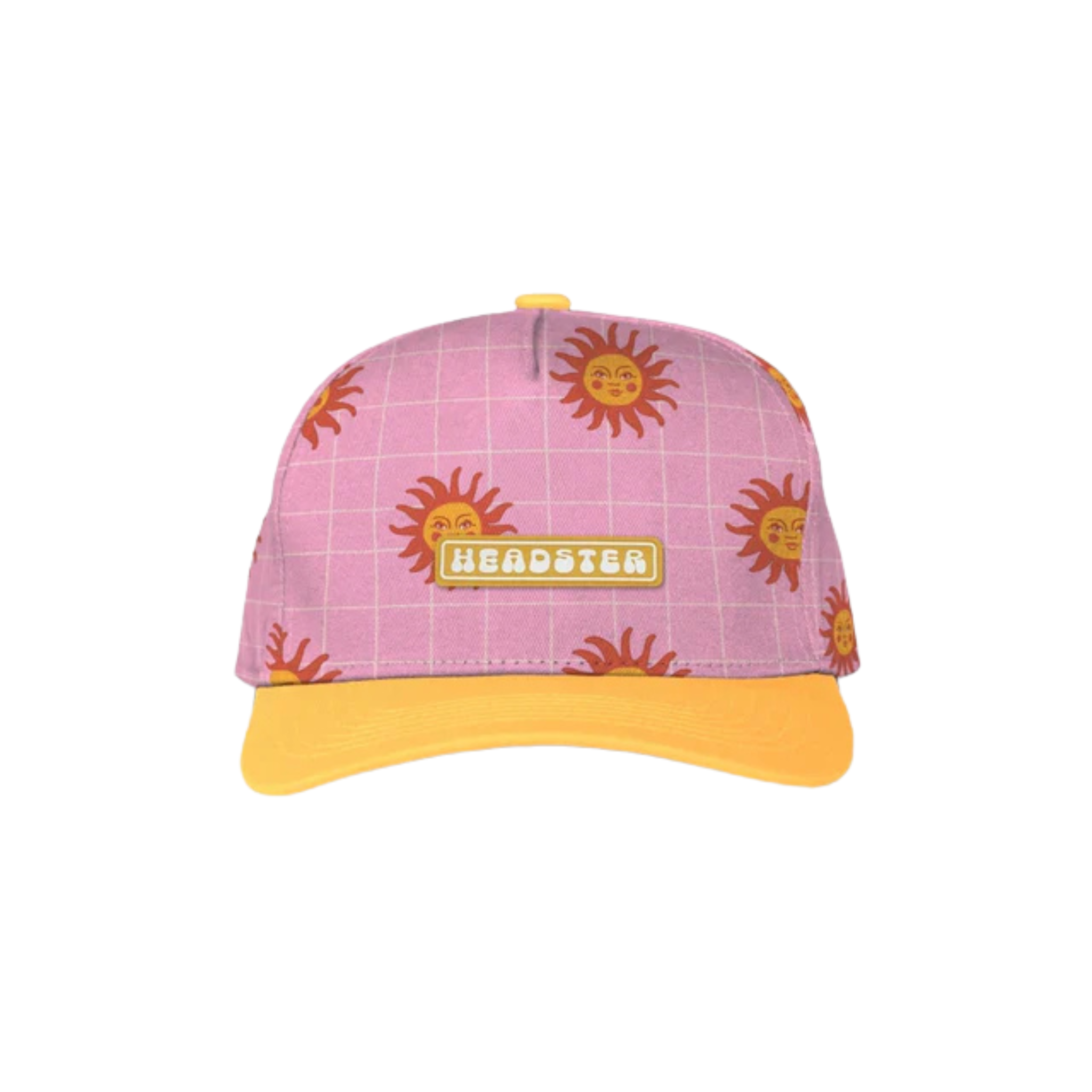 CASQUETTE HEADSTER KIDS ENFANT HORIZON SUN ROSE JAUNE HTCSSP26H1 MAHEU GO SPORT DEVANT