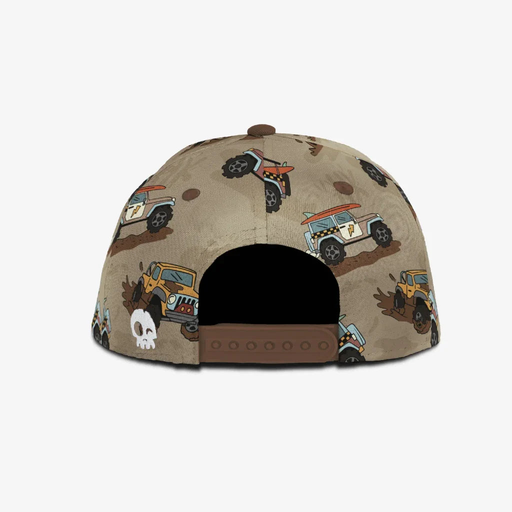 CASQUETTE SNAPBACK HEADSTER KIDS ENFANT ALL TERRAIN FUN HTSBSP26G8 MAHEU GO SPORT DOS