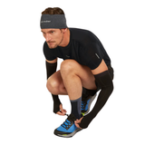 CHAUSSETTES MÉRINO HOMME, BLEND RUN+ ULTRALIGHT NOIR