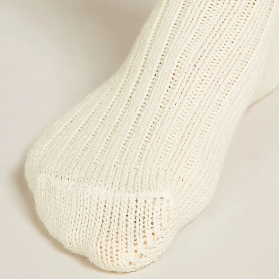 CHAUSSETTES MÉRINOS ADULTE, LODGE SKI NATUREL