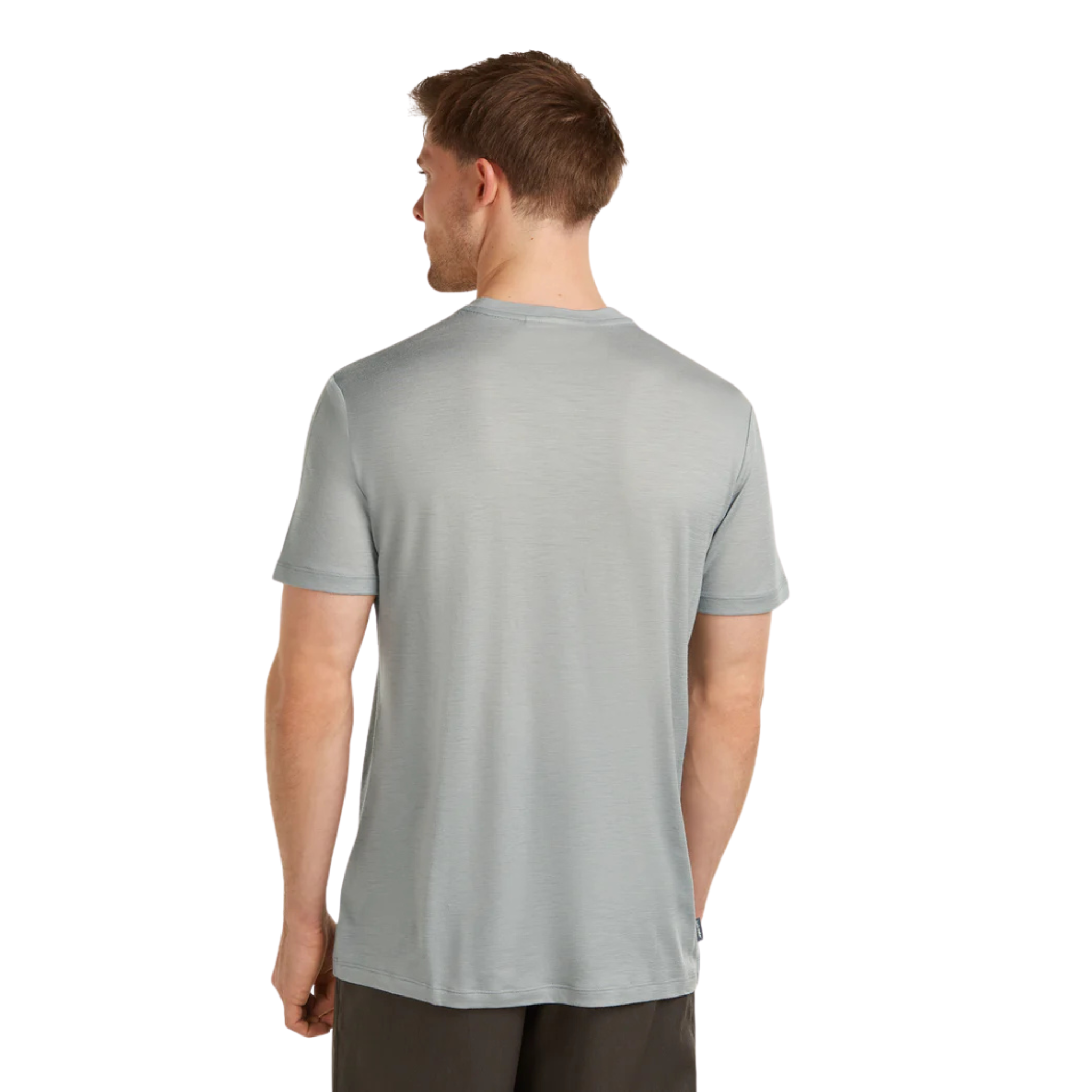 T-SHIRT MÉRINO ICEBREAKER HOMME TRANSPORTAGE 150 TECH LITE IB0A57FL MAHEU GO SPORT DOS MANNEQUIN