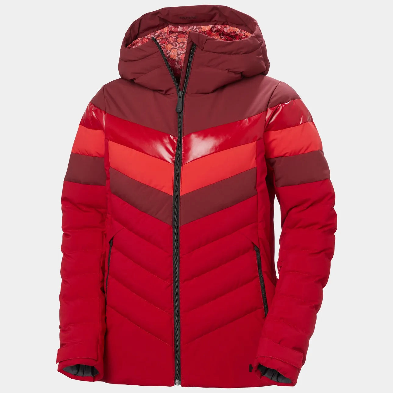 MANTEAU SKI FEMME, IMPÉRIAL PUFFY ROUGE MARS 65699 HELLY HANSEN MAHEU GO SPORT DEVANT