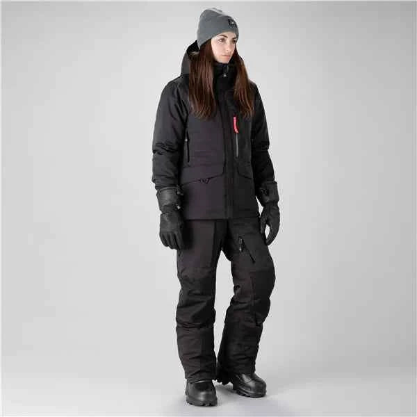 MANTEAU MOTONEIGE FEMME, KELTON NOIR (M À 2XL)