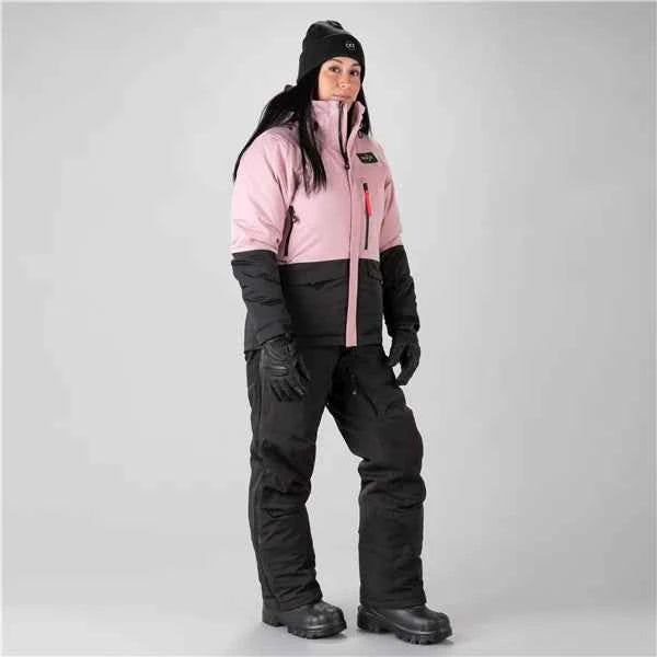 MANTEAU MOTONEIGE FEMME, KELTON ROSEWOOD (M À XL)