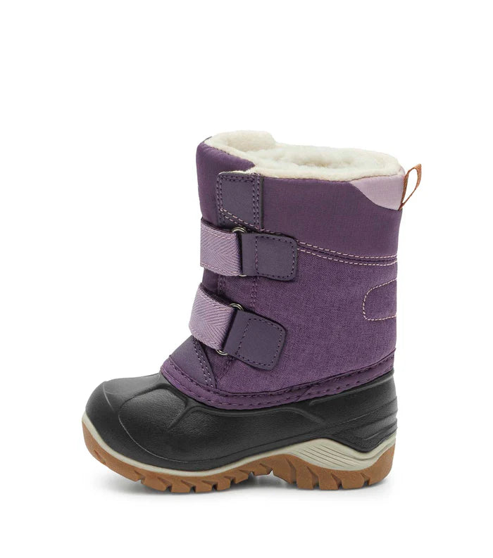 BOTTES HIVER POUR TOUT-PETITS, KIDDY MAUVE (5 À 10)