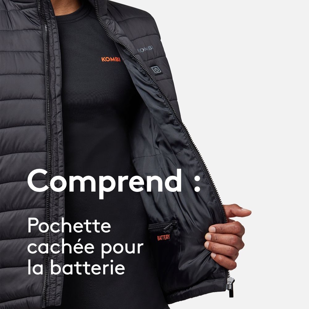 VESTE CHAUFFANTE POUR HOMME, WARM IT UP