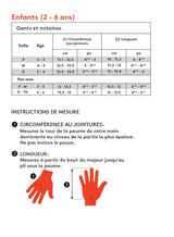 MITAINES IMPERMÉABLES ENFANT, DROP NOIR