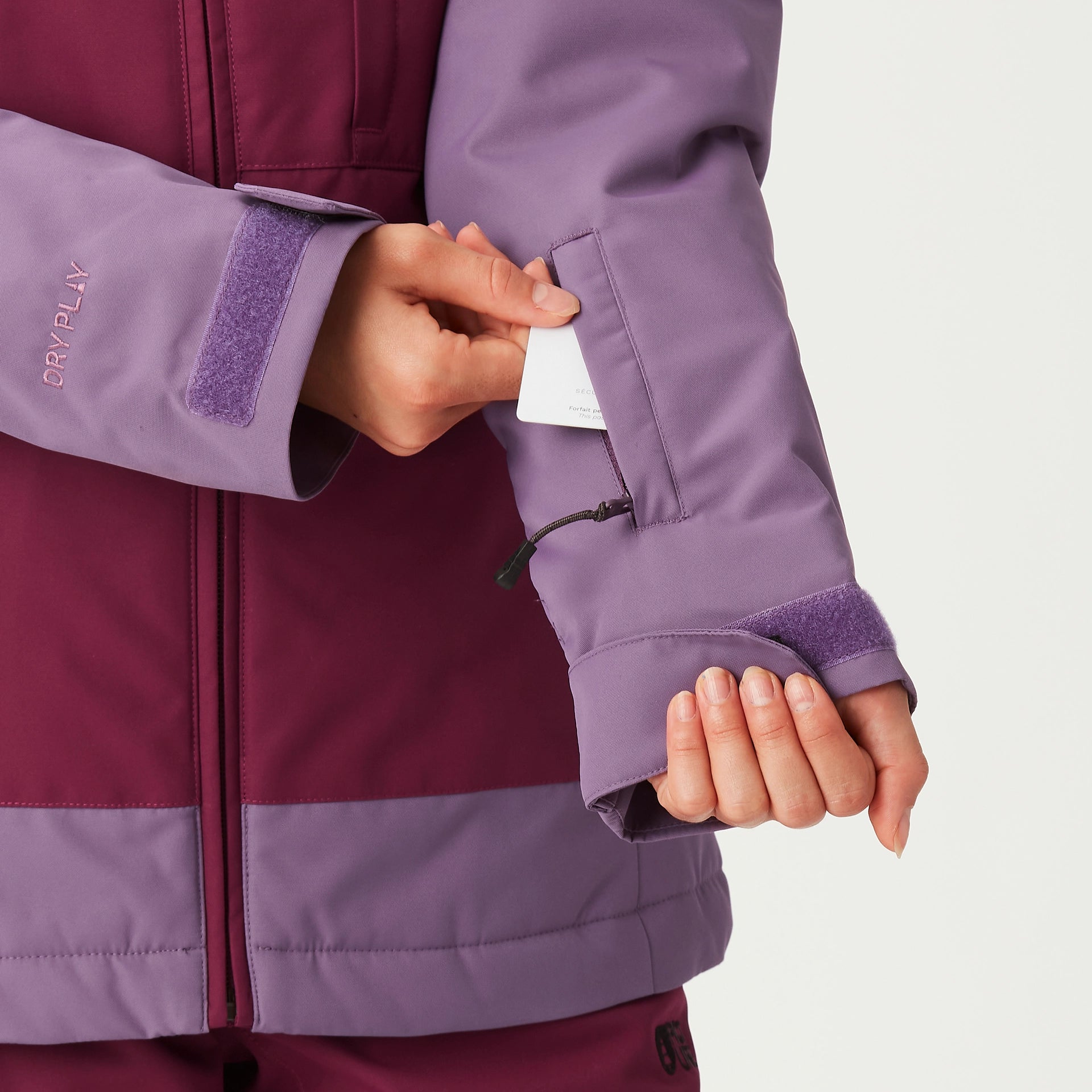 MANTEAU HIVER FILLE, SEADY GRAPE JAM