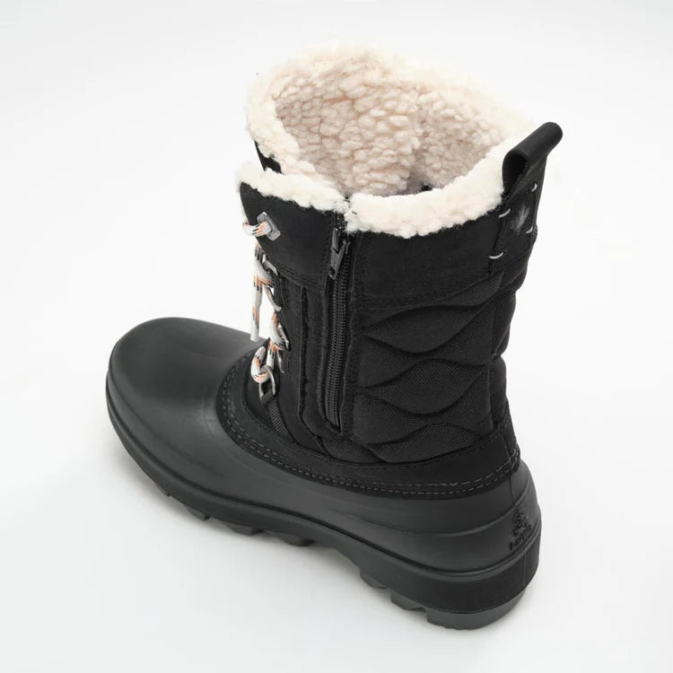 BOTTES HIVER ENFANT, LAUREN HI NOIR (3 À 6)