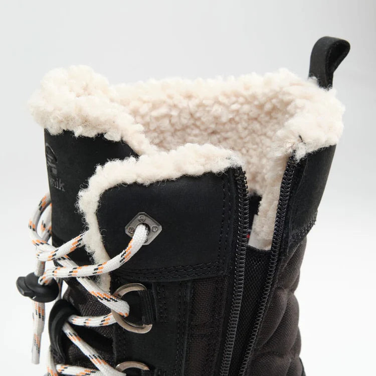 BOTTES HIVER ENFANT, LAUREN HI NOIR (3 À 6)