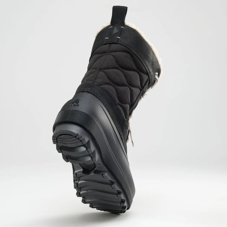 BOTTES HIVER ENFANT, LAUREN HI NOIR (3 À 6)