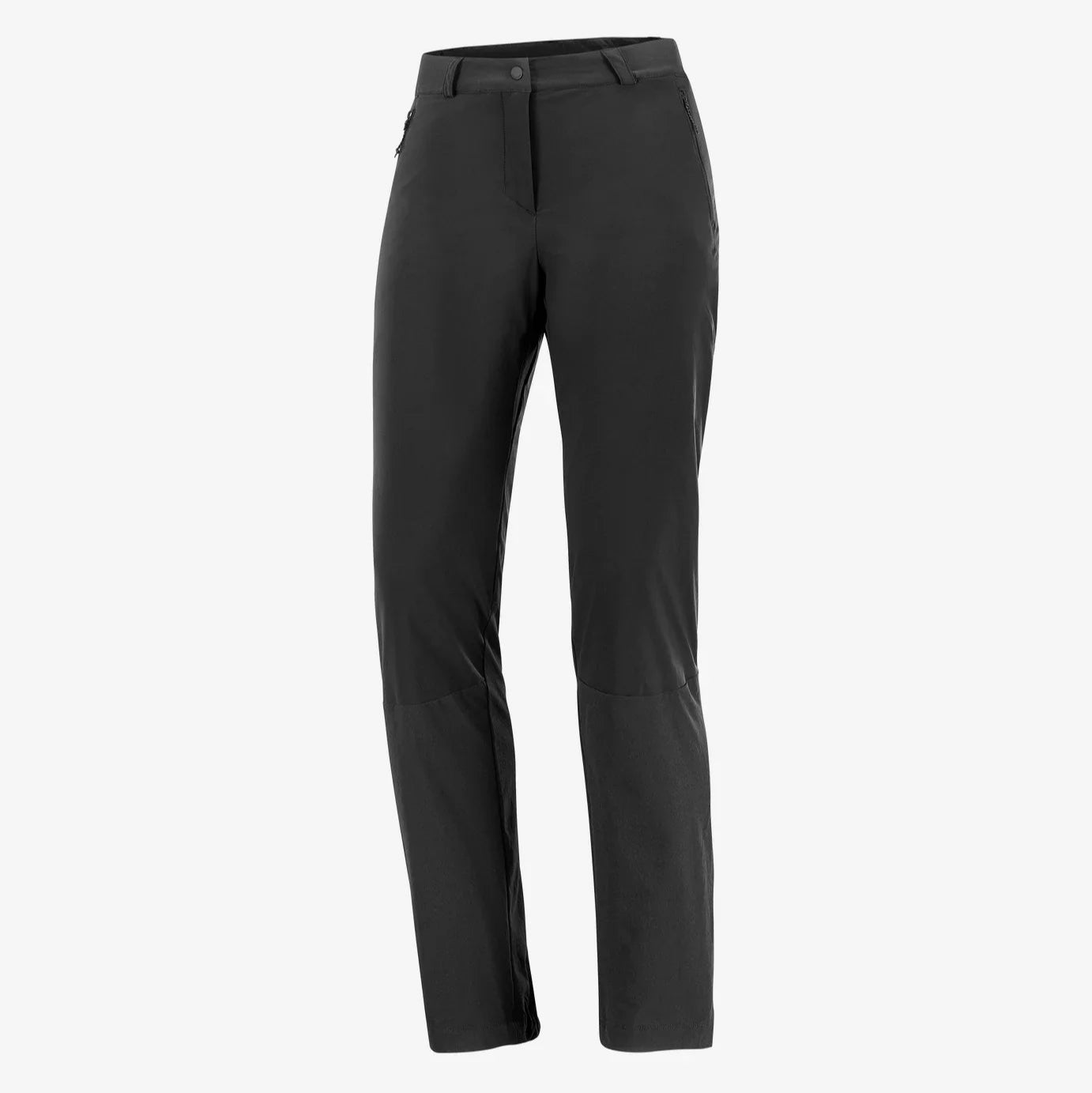 PANTALON SOFTSHELL FEMME NOVA NOIR LC1827900 SALOMON MAHEU GO SPORT DEVANT