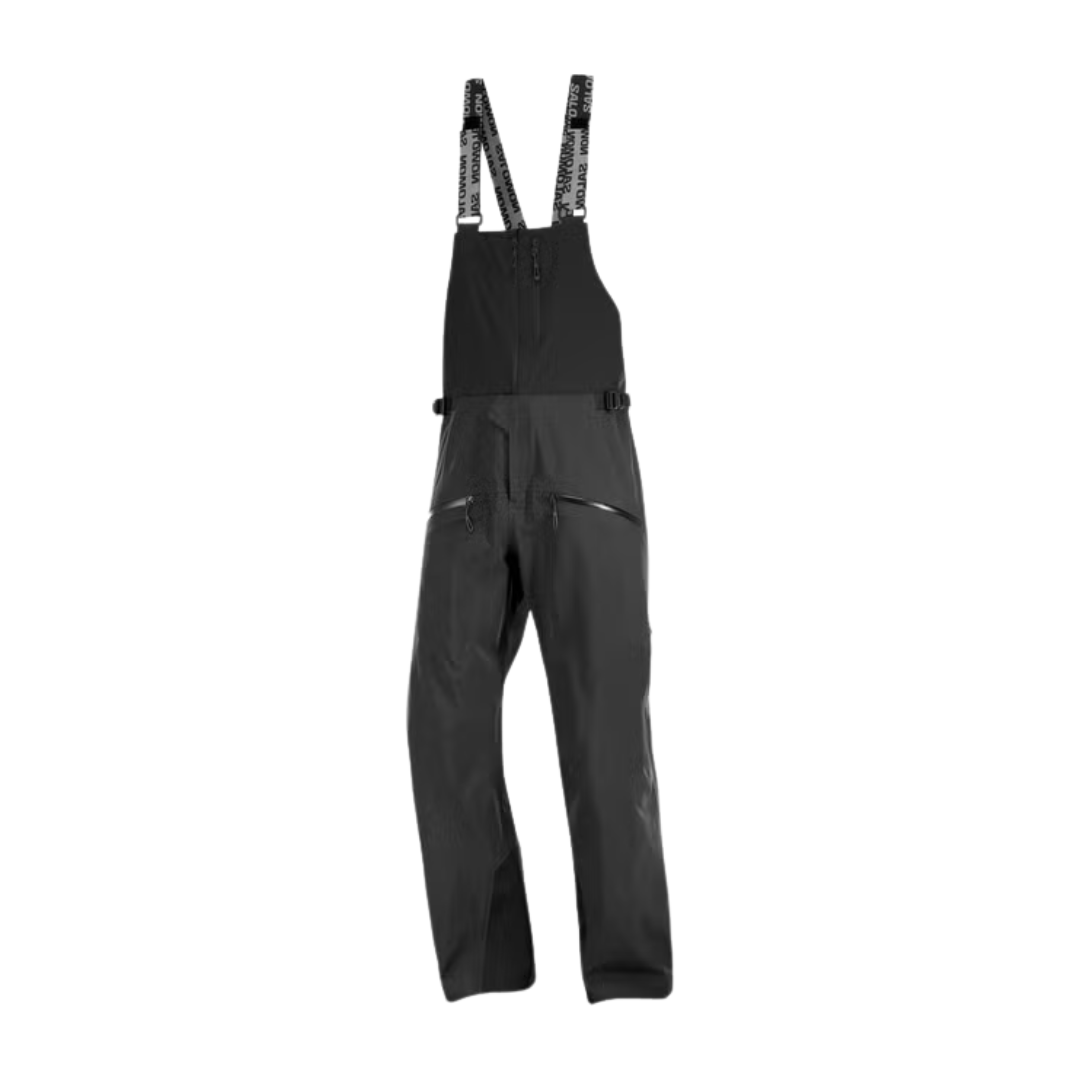 SALOPETTE SKI NON ISOLÉE HOMME ABSOLUTE 3L NOIR LC2323200 SALOMON MAHEU GO SPORT DEVANT