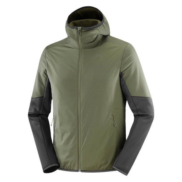 MANTEAU HYBRID HOMME OUTLINE WARM LC2615600 SALOMON MAHEU GO SPORT DEVANT