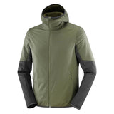 MANTEAU HYBRID HOMME OUTLINE WARM LC2615600 SALOMON MAHEU GO SPORT DEVANT