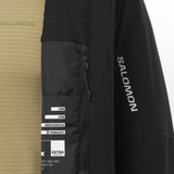 MANTEAU SKI HOMME, BRILLIANT NOIR