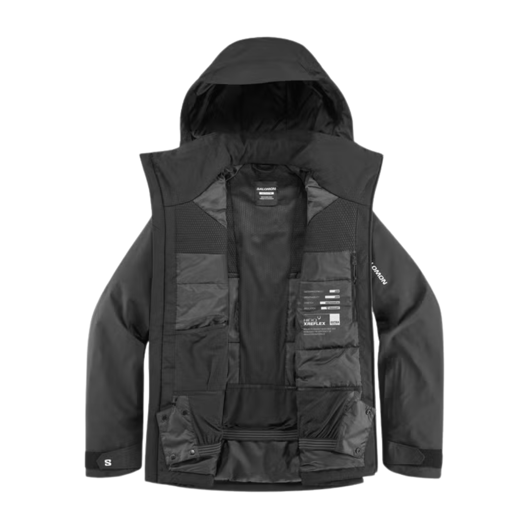 MANTEAU SKI HOMME, BRILLIANT NOIR