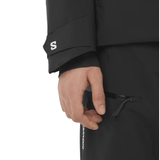 MANTEAU SKI HOMME, BRILLIANT NOIR