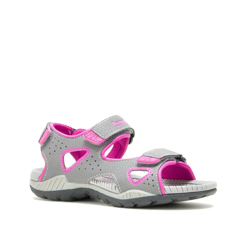 SANDALE POUR FILLE, LOBSTER 2 GRIS & ROSE KAMIK MAHEU GO SPORT ANGLE