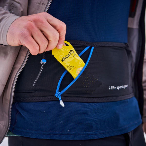 CEINTURE D'HYDRATATION, AIR FLOW NOIR LS-AFLOW01 LIFE SPORTS GEAR MAHEU GO SPORT POCHE GEL