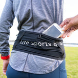 CEINTURE D'HYDRATATION, AIR FLOW NOIR LS-AFLOW01 LIFE SPORTS GEAR MAHEU GO SPORT POCHES CELLULAIRE