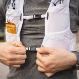 VESTE DE COURSE UNISEXE, MIST ECO 1.5L BLANCHE