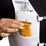 VESTE DE COURSE UNISEXE, MIST ECO 1.5L BLANCHE