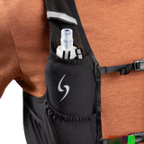 VESTE DE COURSE UNISEXE, TORRENT ECO 2.5L NOIR