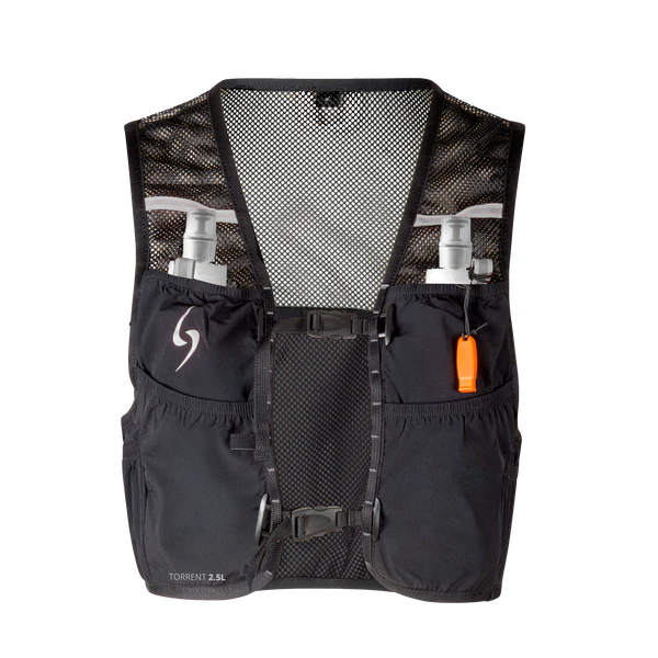 VESTE COURSE UNISEXE TORRENT ECO 2.5L NOIR LS TO VEST01 LIFE SPORTS MAHEU GO SPORT DEVANT