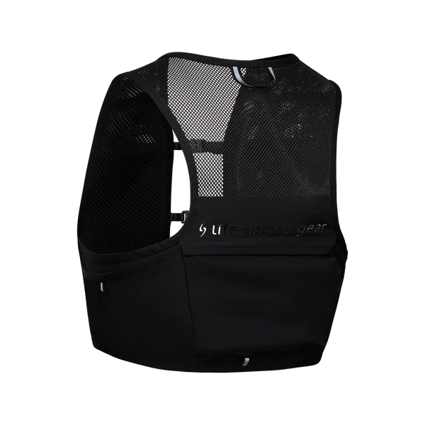 VESTE DE COURSE UNISEXE, TORRENT ECO 2.5L NOIR