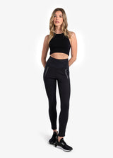 LEGGING HIVER POUR FEMME, TREK NOIR