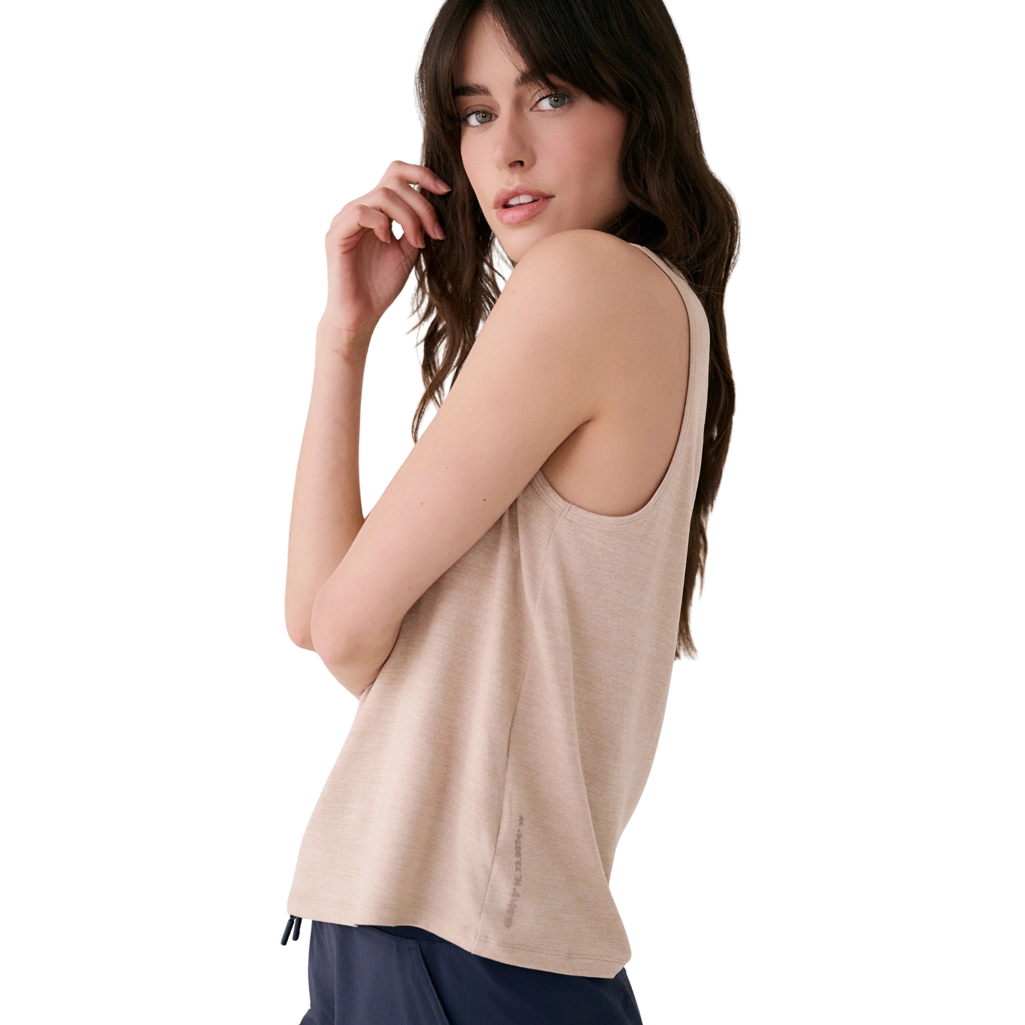 HAUT SANS MANCHES FEMME LOLE VITAL COQUILLE DE SABLE LSW4596 E255 MAHEU GO SPORT CÔTÉ