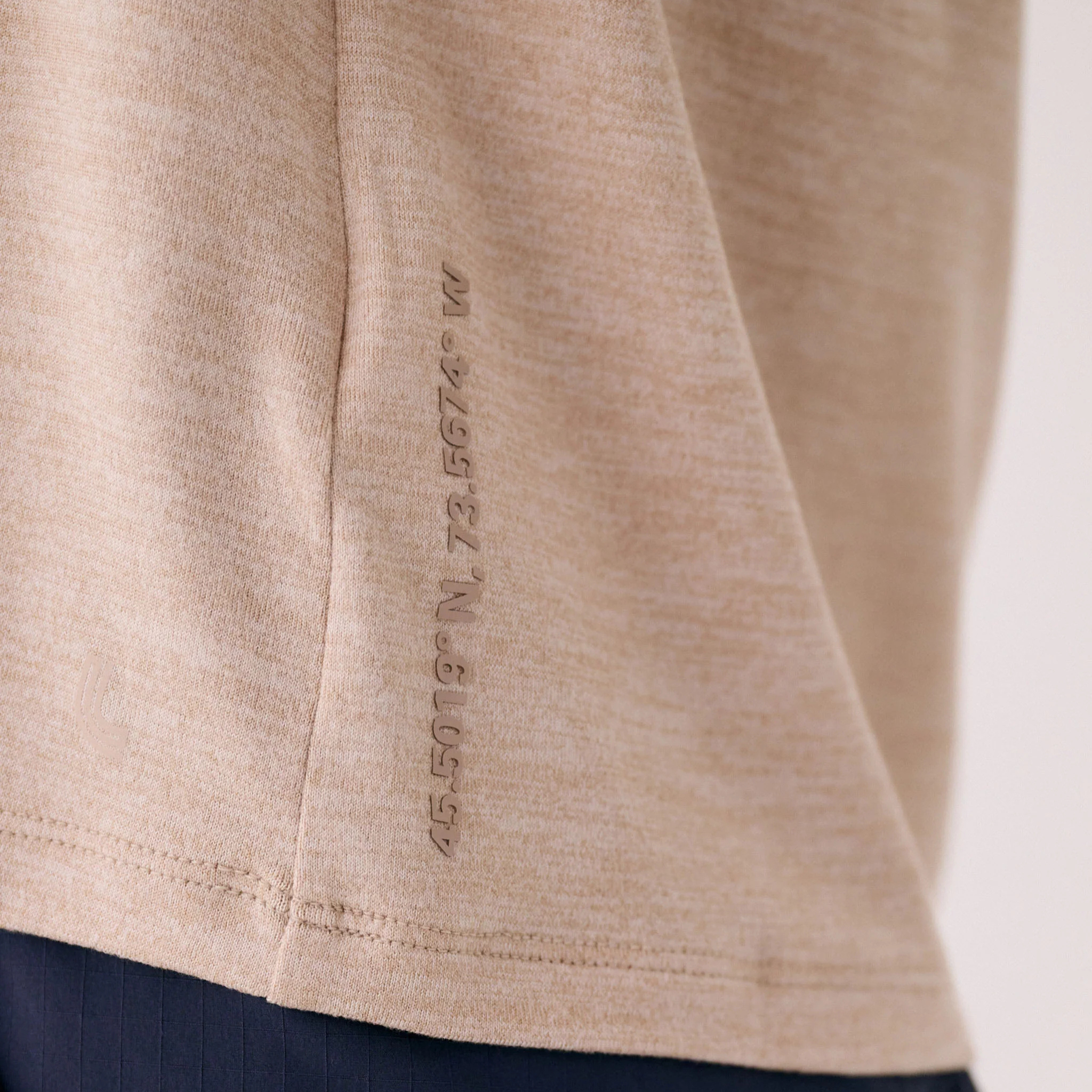 HAUT SANS MANCHES FEMME, VITAL COQUILLE DE SABLE