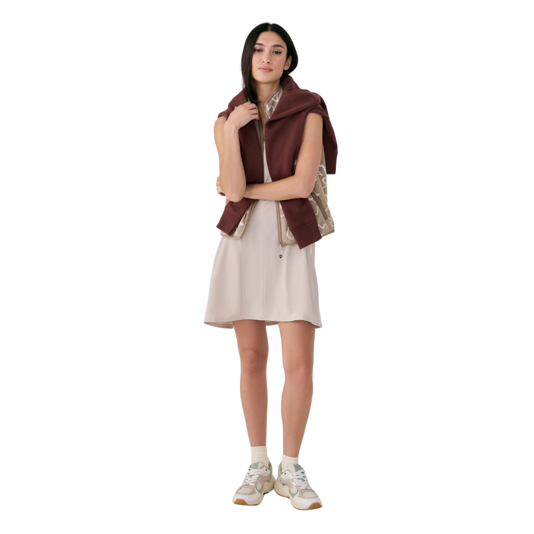 ROBE POUR FEMME, OLIVIE SWING BEIGE - Maheu Go Sport