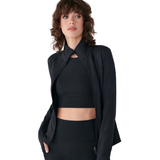 CHANDAIL SPORT LOLE FEMME STEP UP NOIR LSW4679 N415 MAHEU GO SPORT DEVANT OUVERT