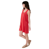 ROBE SANS MANCHES LOLE FEMME OLIVIE SWING PAVOT LSW4693 R441 MAHEU GO SPORT CÔTÉ