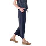 PANTALON COURT POUR FEMME, SOFIA BLEU ESPACE