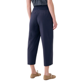 PANTALON COURT LOLE FEMME SOFIA BLEU ESPACE LSW4705 B773 MAHEU GO SPORT DOS