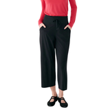 PANTALON COURT LOLË FEMME SOFIA NOIR LSW4705 N415 MAHEU GO SPORT DEVANT