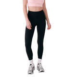 LEGGING SPORT LOLE FEMME BOOST NOIR LSW4728 N415 MAHEU GO SPORT DEVANT
