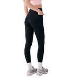 LEGGING SPORT LOLE FEMME BOOST NOIR LSW4728 N415 MAHEU GO SPORT POCHE CÔTÉ