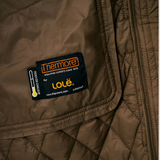 MANTEAU MATELASSÉ FEMME, 3/4 BOMBER MOCHA