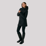 MANTEAU MATELASSÉ FEMME, VALLEY NOIR
