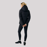 MANTEAU MATELASSÉ FEMME, THE BASE NOIR