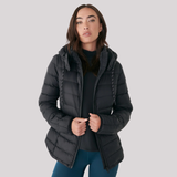 MANTEAU MATELASSÉ FEMME, EMELINE NOIR