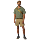 CHEMISE MANCHES COURTES MARMOT HOMME ELDRIDGE NOVELTY OLIVE M10665 MAHEU GO SPORT DEVANT MANNEQUIN PLEIN PIED