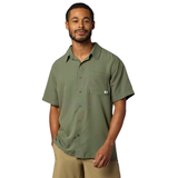 CHEMISE MANCHES COURTES MARMOT HOMME ELDRIDGE NOVELTY OLIVE M10665 MAHEU GO SPORT DEVANT