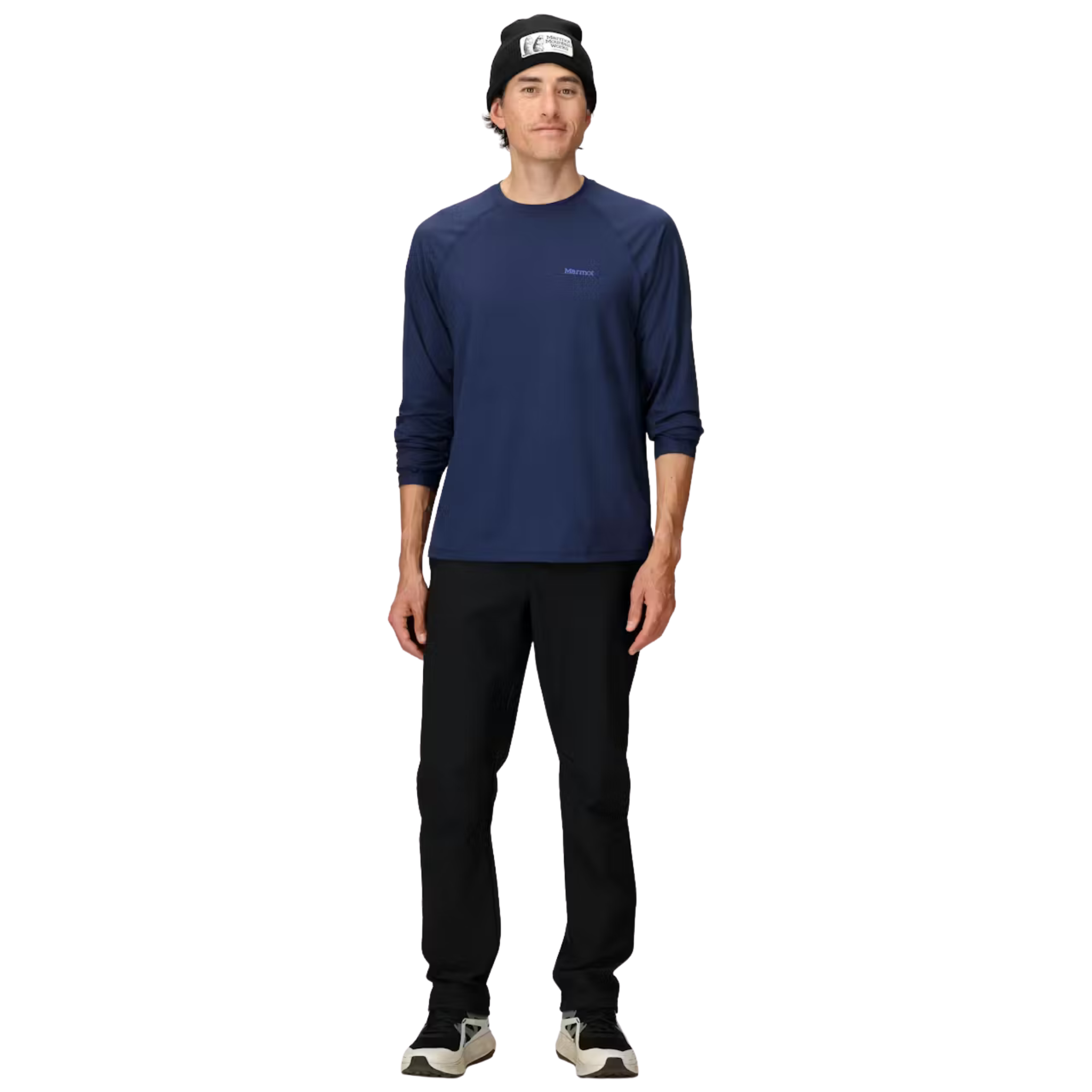 CHANDAIL PROTECTION SOLAIRE HOMME WINDRIDGE UPF 50 ARCTIC NAVY M14153 MAHEU GO SPORT DEVANT MANNEQUIN PLEIN PIED